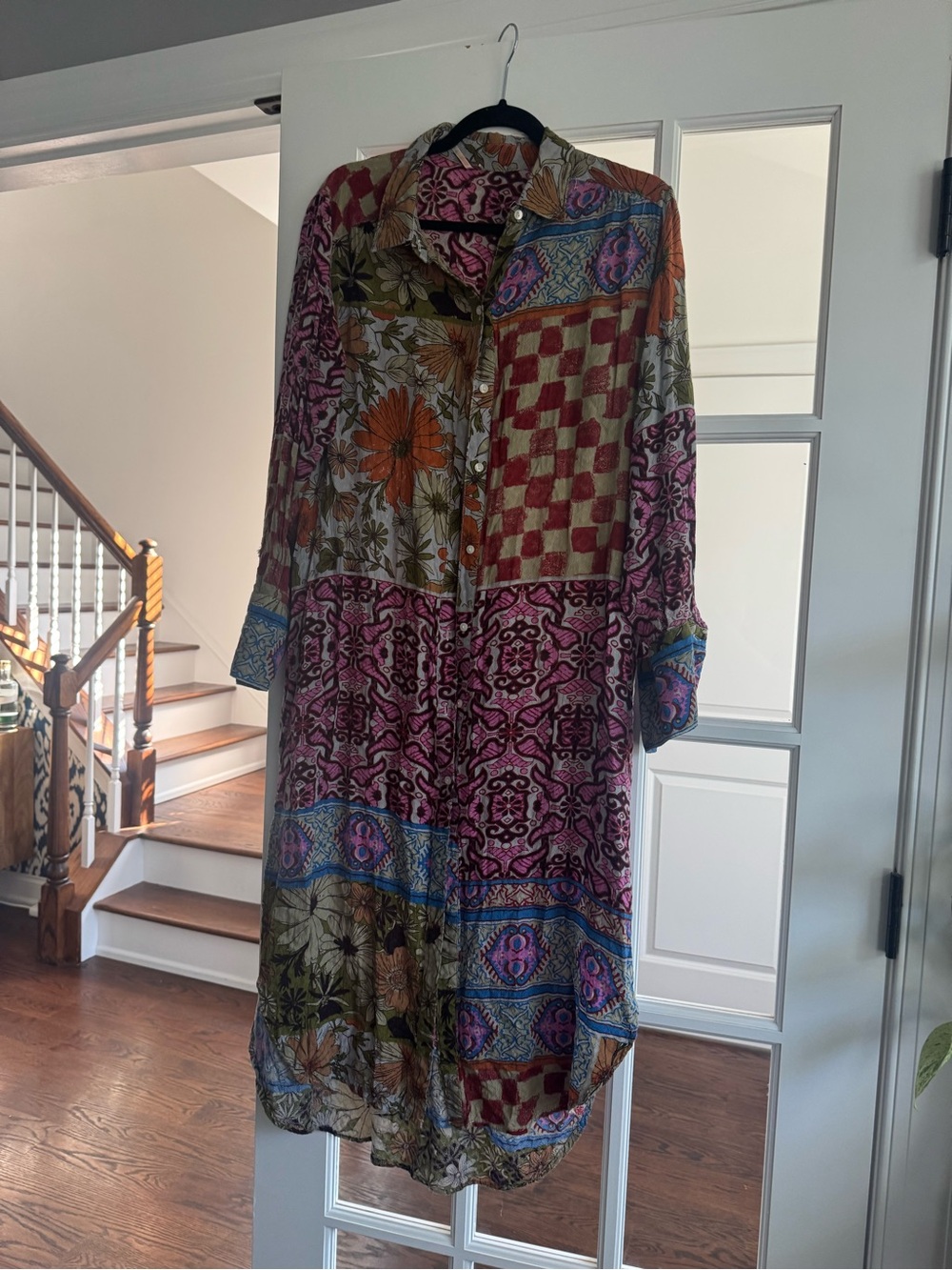 Free People Jackie Printed Maxi Top - Picture 3 of 9